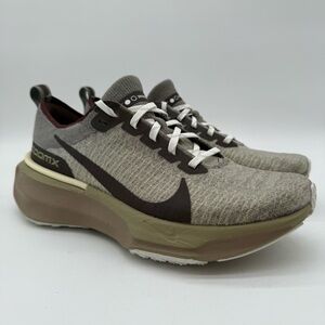 Nike Zoomx Invincible 3 Dark Stucco FZ3654-053 Gray Green Brown Men Size 8.5 New